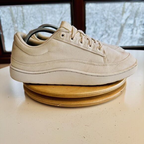 Allbirds Plant Pacers Shoes Sneakers Natural White Blizzard Sole Men’s Size 10 M - Picture 2 of 5